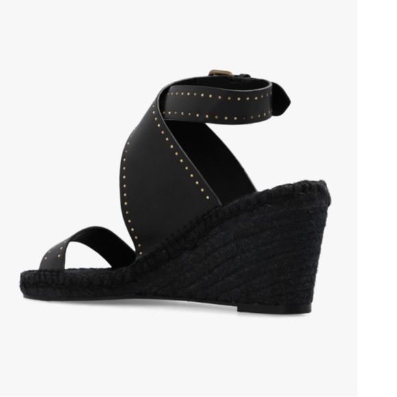 Isabel Marant Iriane Wedge Slides NWOT - Picture 3 of 14